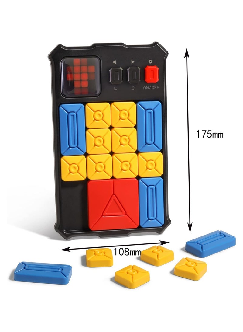 Super Slide Puzzle Game, 500+ Challenging Brain Teasers Puzzles, Kids And Teen Toys, Travel, Birthday Gifts Boys And Girls Activities - Image 3